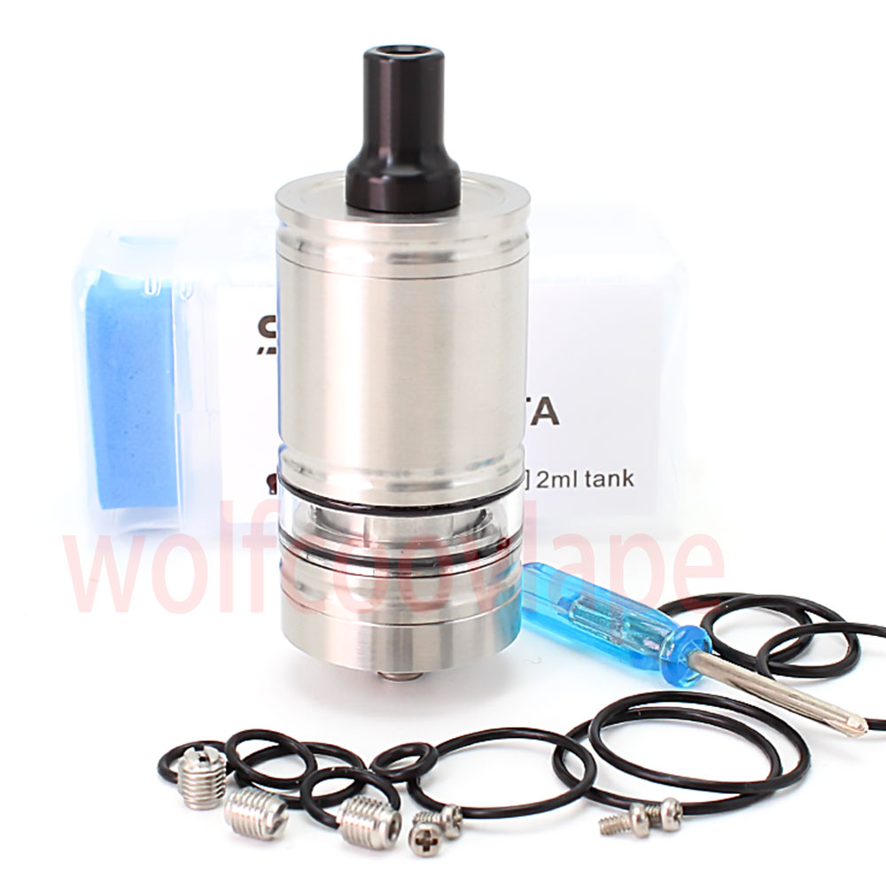 Vaping Air - Atomizzatore RTA Wolfcoolvape Lindy 316SS 5ml