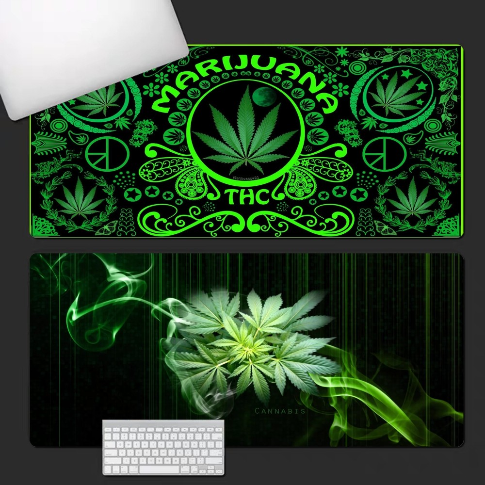 Weed Vaping Accessories - Divertente Smoking Weed 420 Mousepad INS