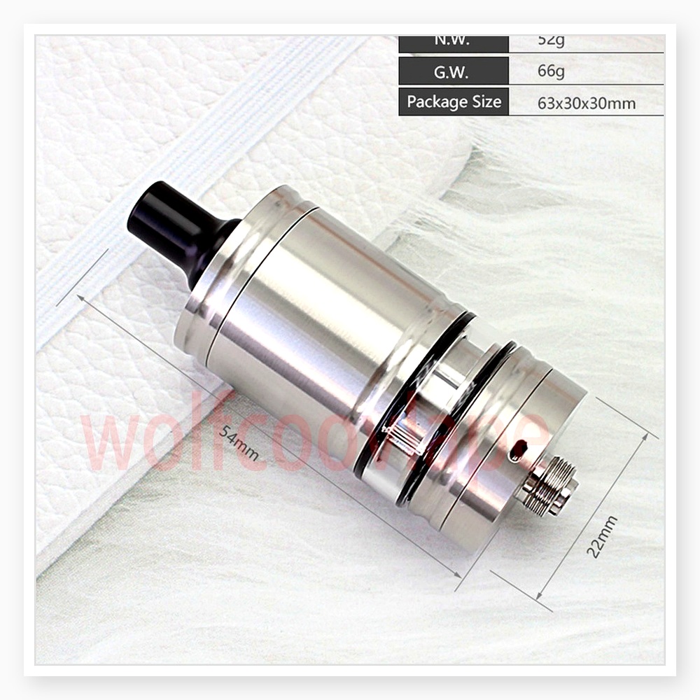 Vaping Air - Wolfcoolvape Lindy RTA Atomizzatore con Serbatoio