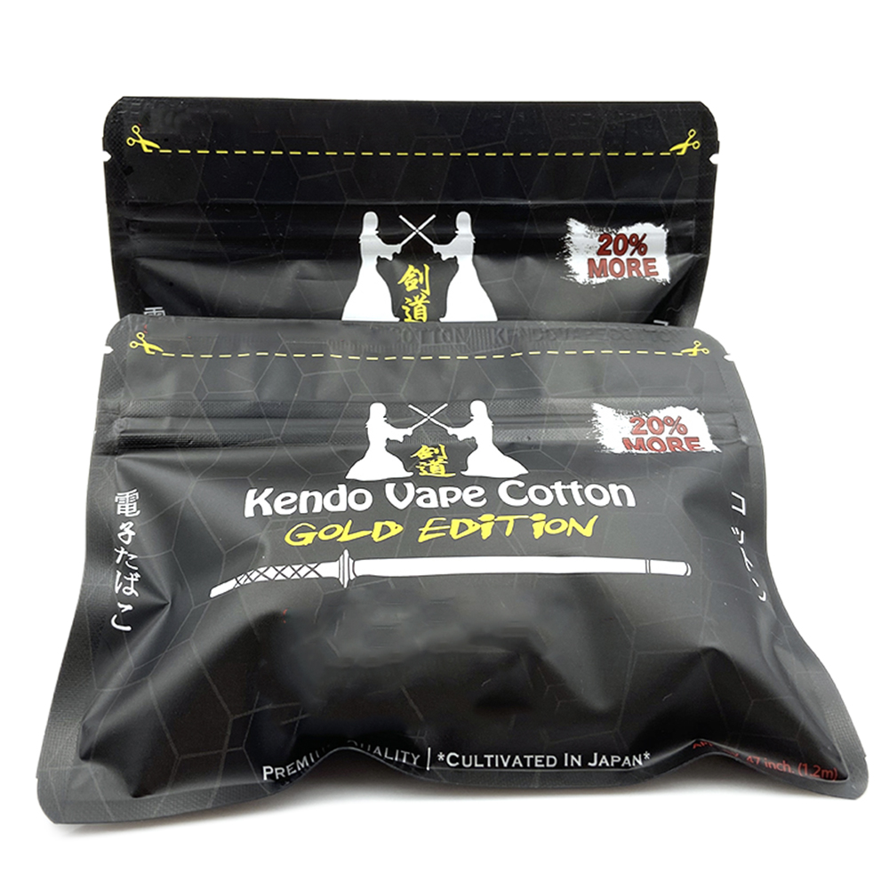 Nuovo cotone Kendo edizione or - Vaping Goods recensione e prezzo