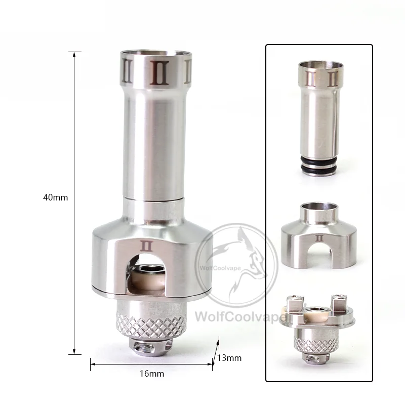 WOLFCOOLVAPE Ponte RBA stile N - Vaping Air recensione e prezzo