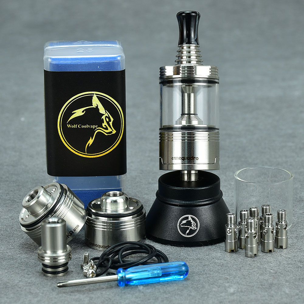 Wolfcoolvape Moka mtl RTA Atom - Vaping Air recensione e prezzo