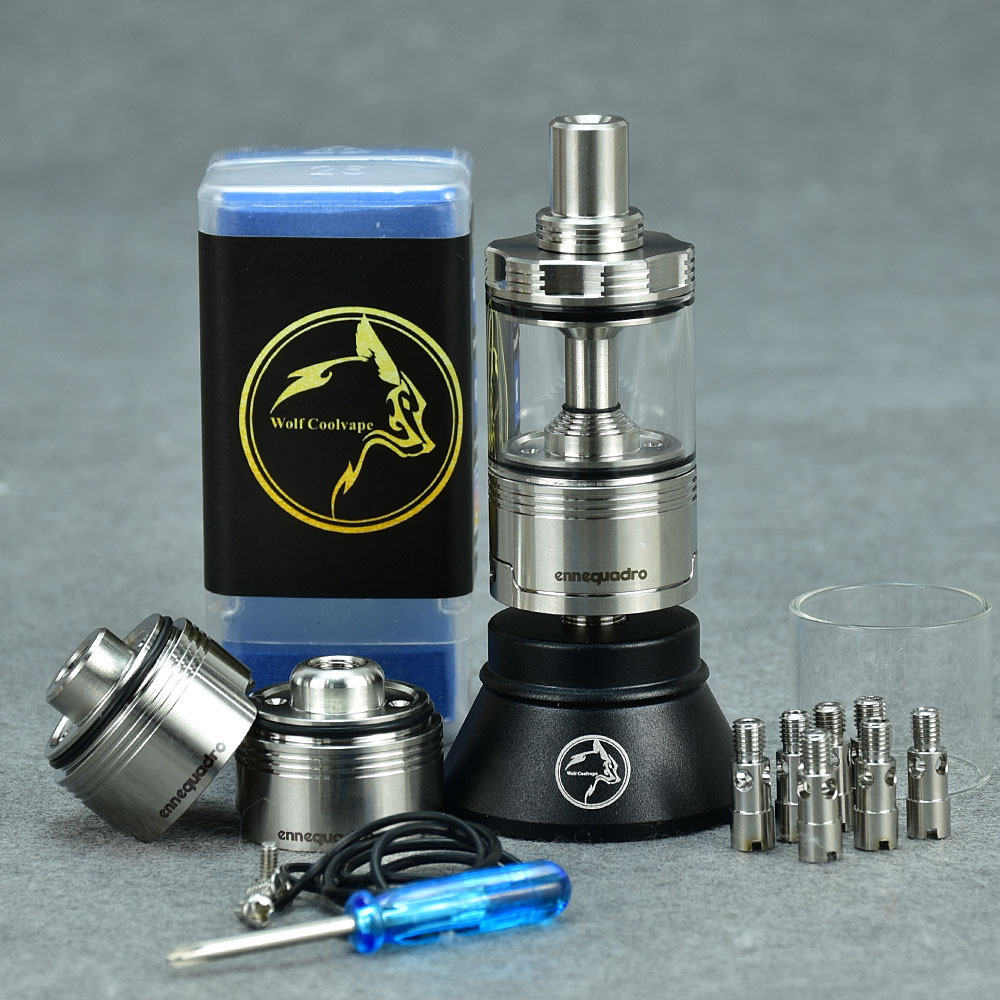 Wolfcoolvape Moka mtl RTA Atom - Vaping Air recensione e prezzo